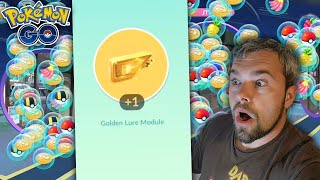 The NEW Golden Lure Module is Amazing! It gave us THESE Rewards! (Pokémon GO)