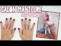 STEP-BY-STEP AT-HOME MANICURE TUTORIAL | Sarah Brithinee