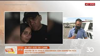 Mulher é assassinada com golpes de faca pelo ex-companheiro em na Paraíba - Tambaú da Gente Manhã