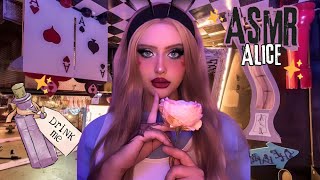 ASMR | RP Alice in wonderland 🃏♠️ Tea party ☕️♥️ trippy asmr