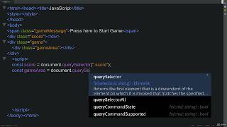 Celebrity 55 Modern JavaScript 34 002 Game Area Setup Profile