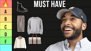 Men’s Clothing Fall Essentials Tier List