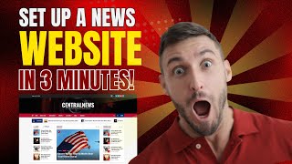 How to Setup a News Website in 3 Minutes - 2025! 🚀 Free WordPress Theme 1-Click Demo Import, No Code