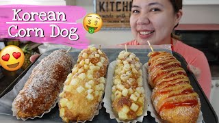 KOREAN CORN DOG Negosyo Recipe with Costing