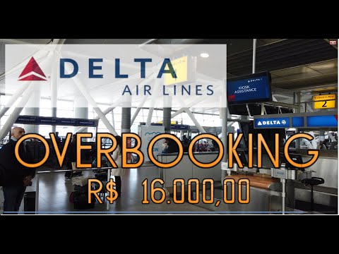 Vídeo: A delta faz overbooking de voos?