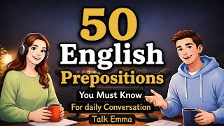 Learn 50 English Prepositions Through Real Conversation  Easy English Podcast 