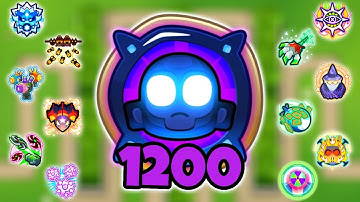 How Far Can ALL 12 LEVEL 100 Paragons Survive In BTD6?