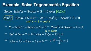 Trigonometric Equations part 2