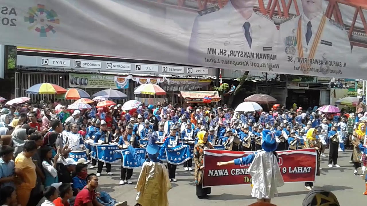 drum band SDN 9 Lahat 20180814