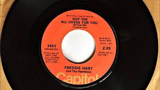 Video thumbnail of "Got The All Overs For You ( All Over Me ) , Freddie Hart , 1972"