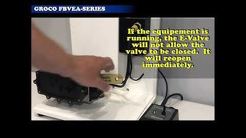 Groco E Valve Series