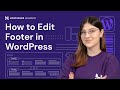 How to Edit the Footer in WordPress