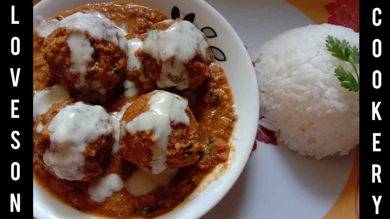 Gobi Kofta Curry | Cauliflower Kofta Gravy | Gobi Malai Kofta - YouTube