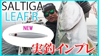 ダイワ新製品ソルティガリーフRはどうなの！？【丹後ジギング】 - YouTube