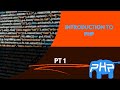 01 Introduction To PHP