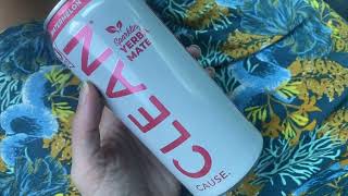Honest Review Watermelon Yerba Mate Clean Cause | Zero Calorie Drink screenshot 4