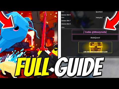 GUIDE COMPLET DE LA MISE À JOUR NATE'S QUEST dans Fisch ! Roblox