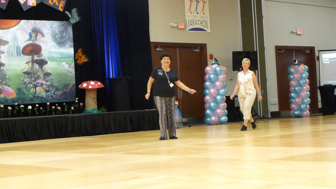 True Love, George Line Dance by Rosie Multari Demo @2018 Marathon