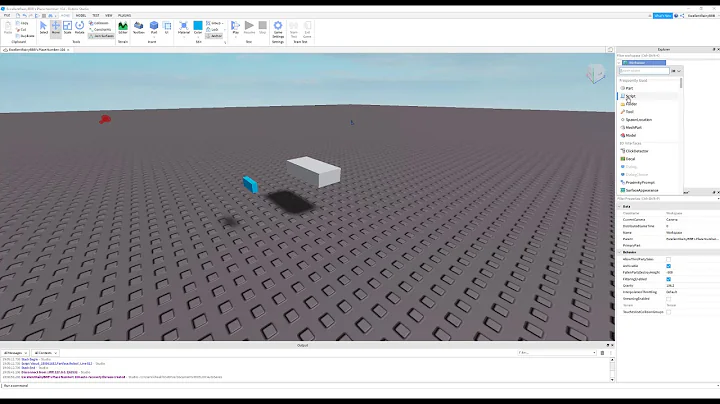 Button to Make Parts Disappear Tutorial | ROBLOX Studio