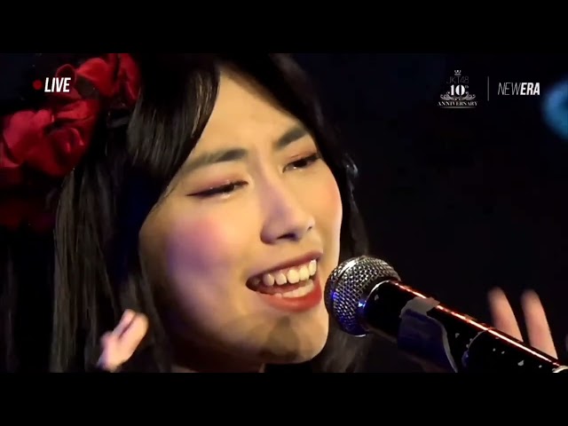 JKT48 - Ame no Pianist (Sang Pianis Hujan) Jessi, Christy, Muthe | Banzai! 7 Oktober 2022 class=