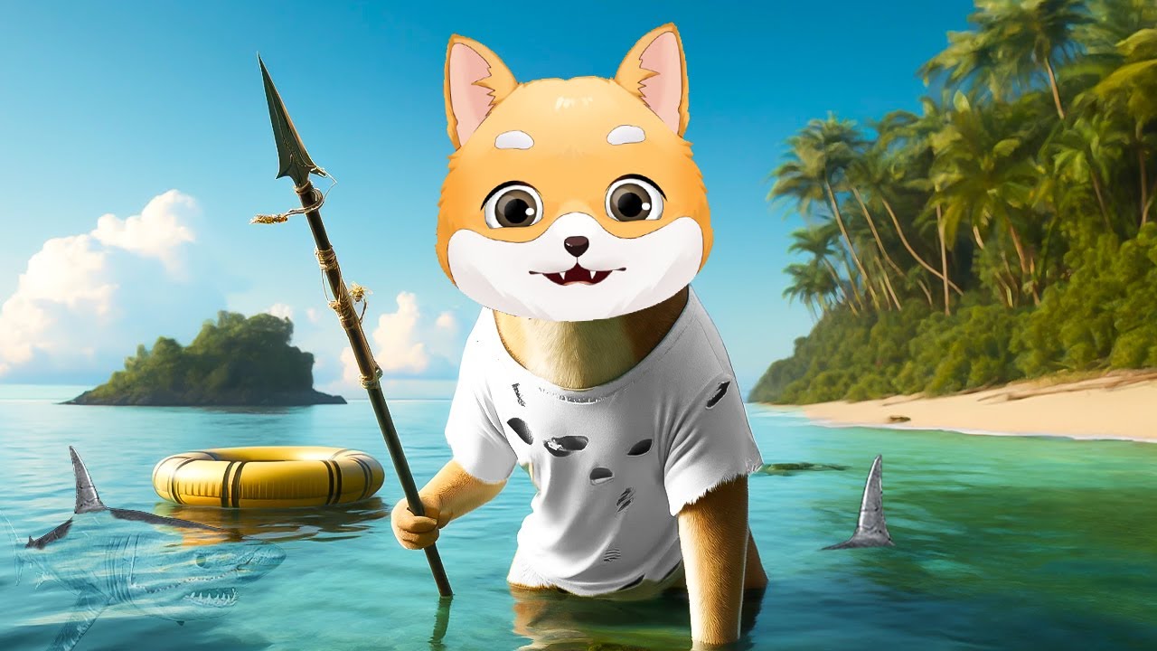 Pierdut cu PLUTA pe Oceanul RECHINILOR!