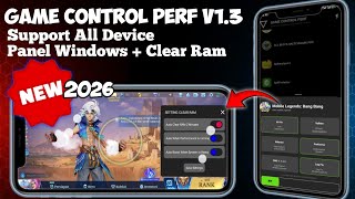 GAME CONTROL PERF V1.3 TERBARU 2026‼️ HP KENTANG JADI NGERI 😱 120FPS ANTI LAG