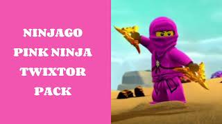 Zane Pink Ninja Twixtor Pack Link In Comments