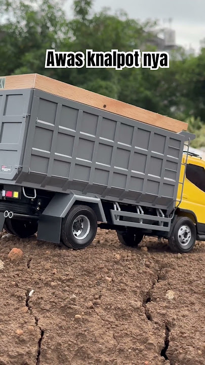 Truk kalimantan beserta knalpotnua