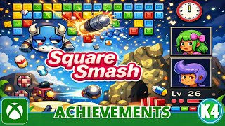 Square Smash - 1000G IN 10 MINUTES Achievement Walkthrough (Triple Stack)