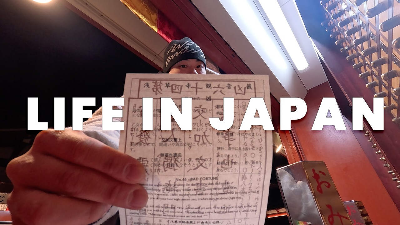 Первое посещение храма в Токио в этом году 🇯🇵 | Сэнсо-дзи ночью, тихий Асакуса | Жизнь японского ...