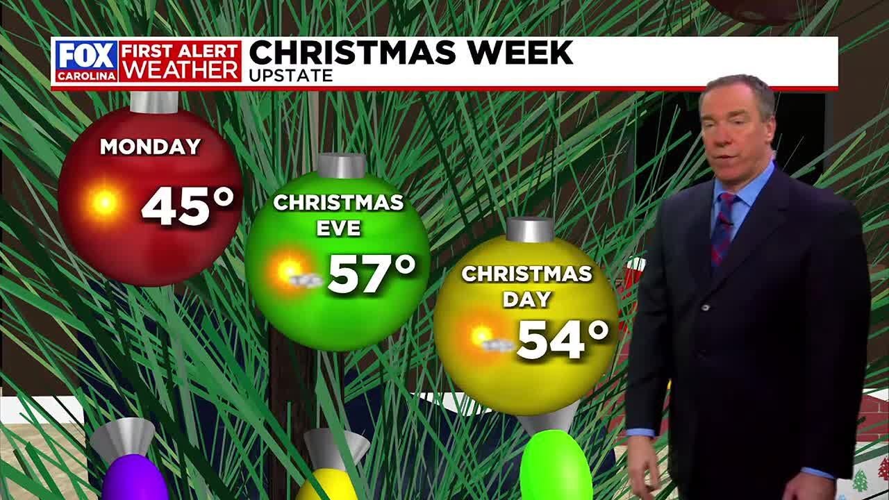 Mild weather for Christmas Eve and Christmas Day - YouTube