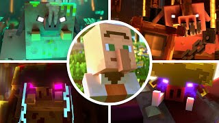 Minecraft Legends  All Bosses & Ending