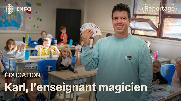 De la magie en classe à Shawinigan