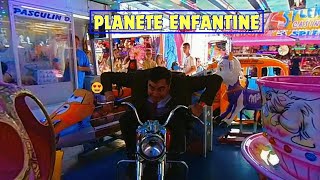 Mr Bean À Bord Du Planète Enfantine Fête Foraine De Semur-En-Auxois
