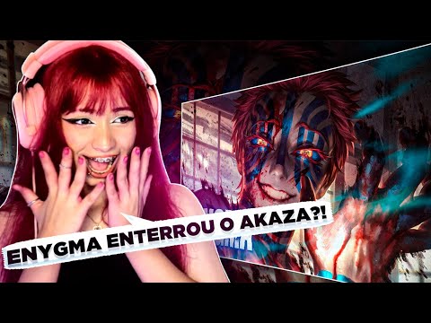 Presságio de Destruição | Akaza (Kimetsu no Yaiba) | Enygma [REACT]