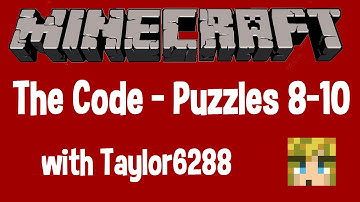 Minecraft Puzzle Map - The Code - Part 2 Puzzles 8-10