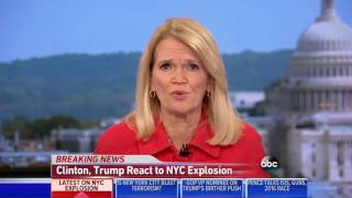 New York City Explosion | Candidates React