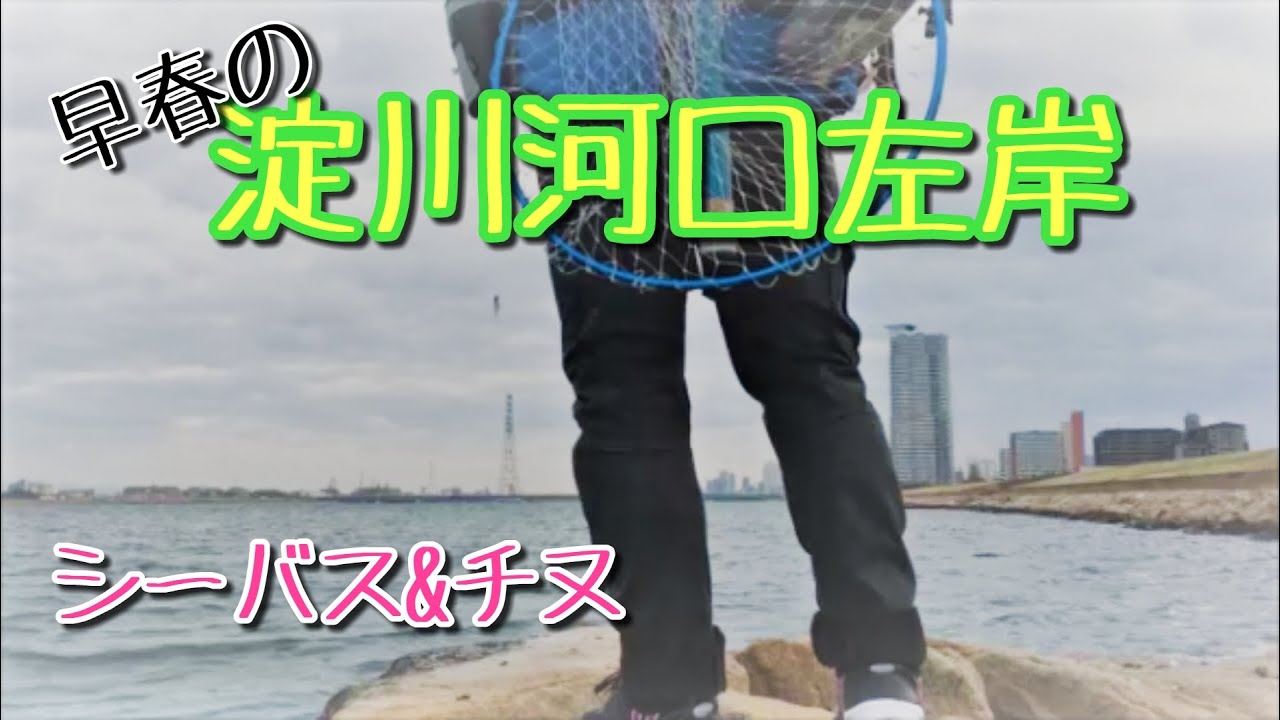 釣果二の次 関西釣り場の風景 淀川河口左岸 シーバス チヌを狙います Youtube
