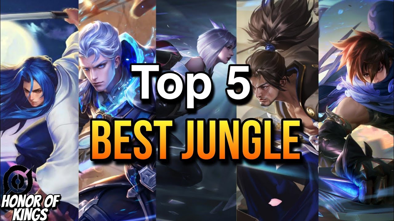 Serrated Premier opnå Top 5 Best Jungle Heroes : Honor of Kings - YouTube