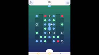 TwoDots: Level 145 (No Power-ups) Walkthrough (Two Dots)