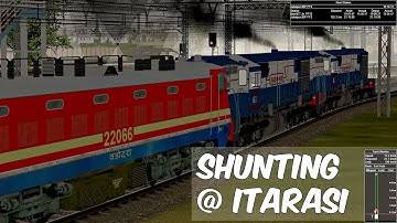 Shunting at Itarsi Junction||  MSTS Open Rails || Indian Train simulator