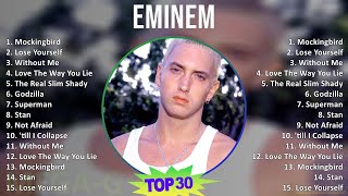 Eminem 2024 MIX Favorite Songs - Mockingbird, Lose Yourself, Without Me, Love The Way You Lie