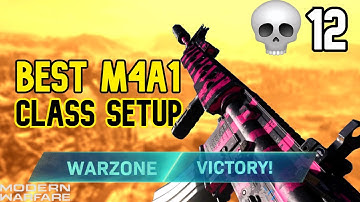BEST M4A1 CLASS SETUP IN WARZONE!! (IT