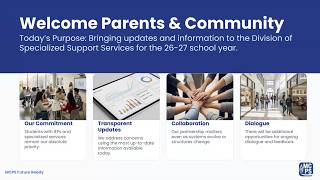 Special Education Information Virtual Meeting (Slides Only) - 5/6/26