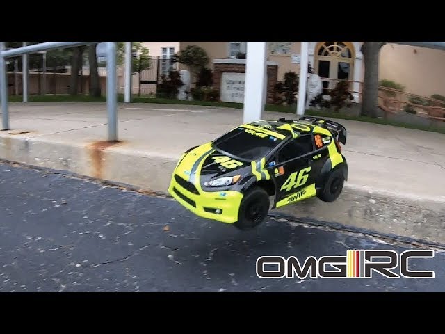 74064-4-Rally-VR46-chassis-3qtr-front - RC Car Action