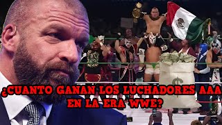 LOS PAGOS DE LOS LUCHADORES DE AAA EN LA ERA WWE 💲💰 - ESTA ES LA REALIDAD