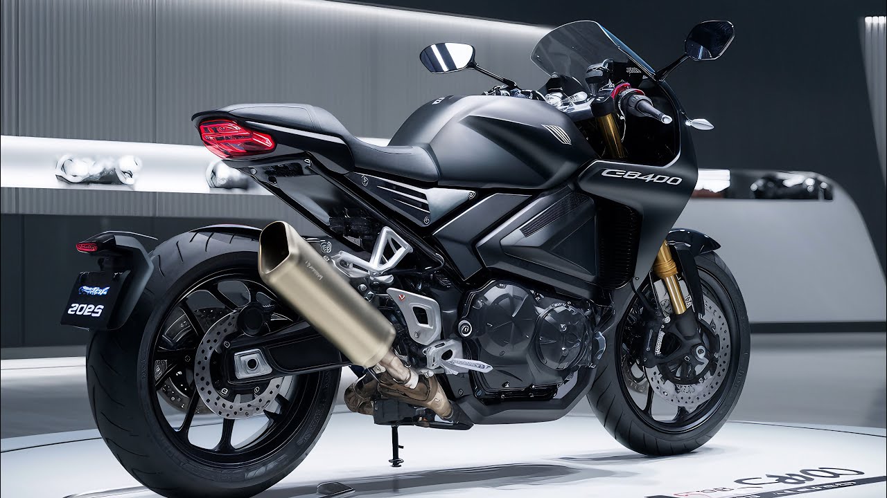 Unveiling the Future: 2025 HondaCB400 Review | Ride into the Future: Discover the New Honda CB400!"
