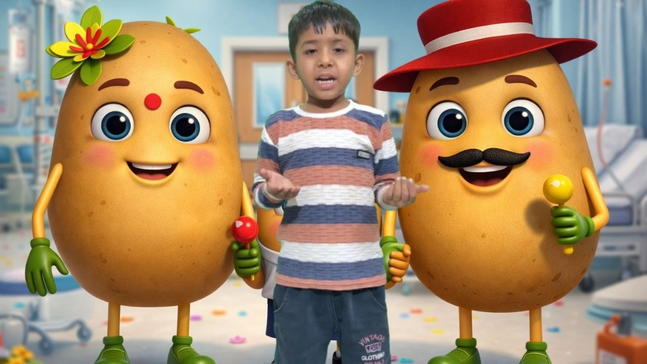 Aalu Kachalu Beta Kaha Gaye The |आलू कचालू बेटा | Hindi Rhymes |  Tam Tam