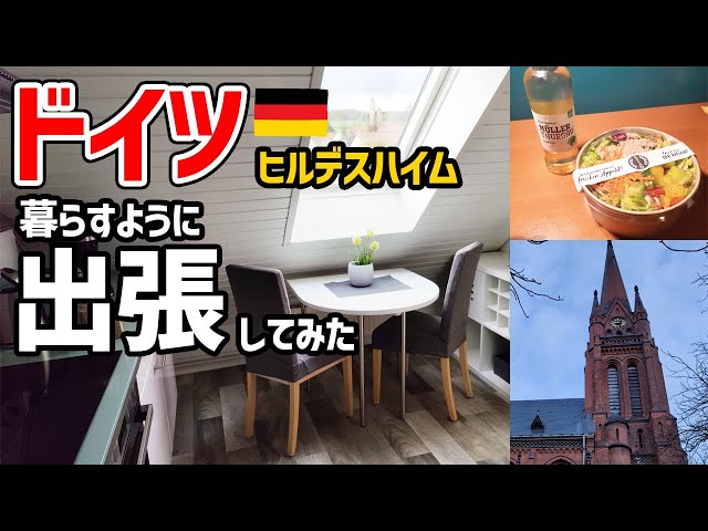 ドイツ旅行】②高速鉄道ICE 1等車で移動、そしてヒルデスハイムの神