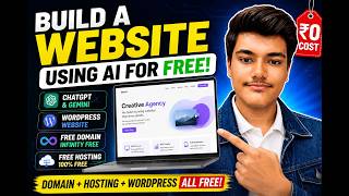Create a Professional Website with AI for ₹0 in 2026